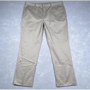 Bonobos Chino Pants Mens Size 38X31 Beige Tan Wednesday Flat Front Straight Leg
